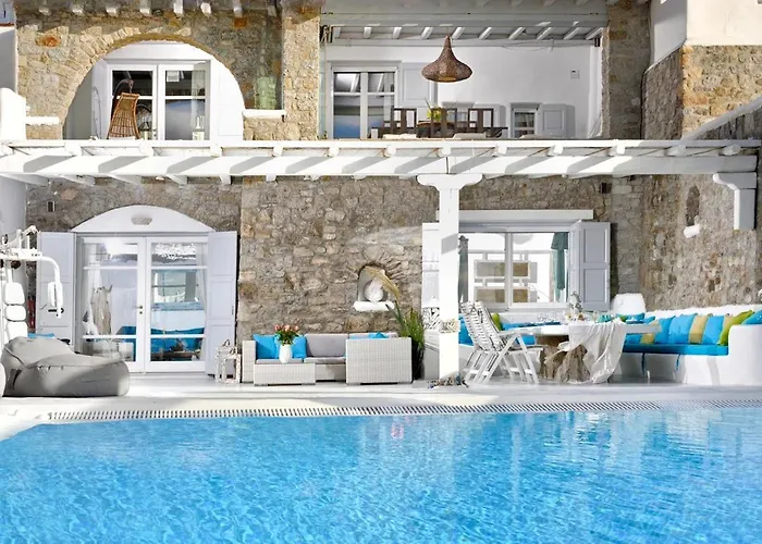 Luxurious In Mykonos With Pool Agios Ioannis Diakoftis