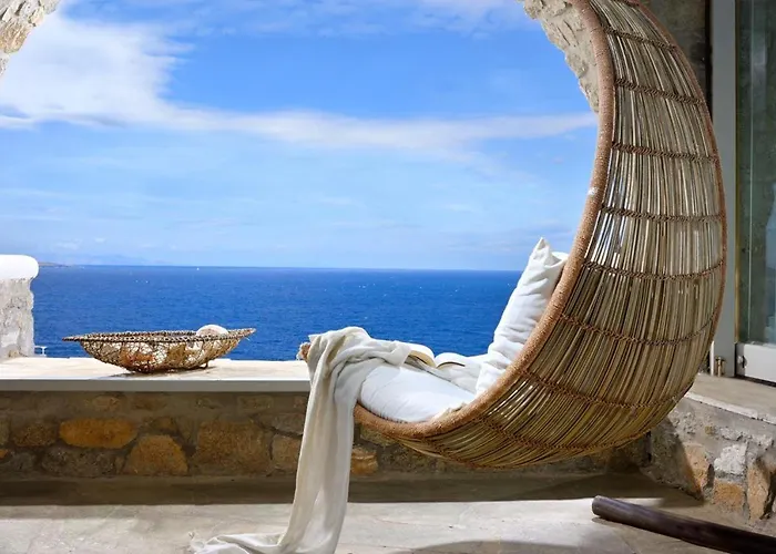 Luxurious In Mykonos With Pool Villa Agios Ioannis Diakoftis